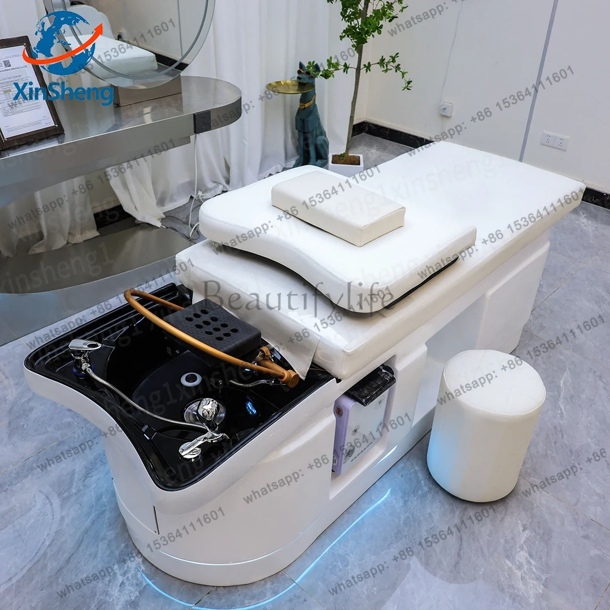 Hair Care Is Self Care - Cama de Massagem para Salão, Equipamento