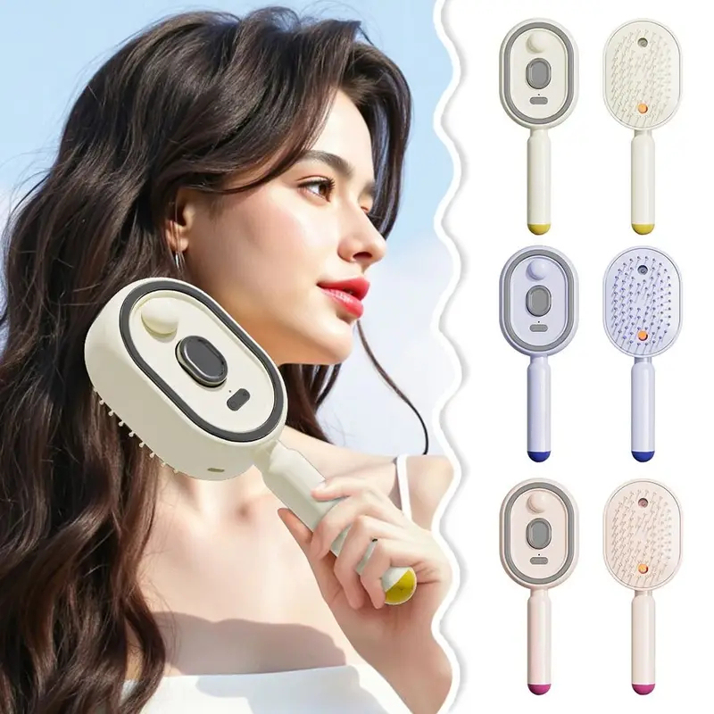 Hair Care Is Self Care - 2026 Novo Pente Massageador Elétrico Portátil