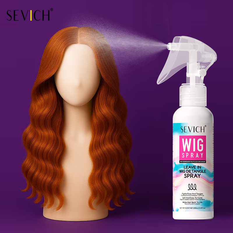 Hair Care Heat Protectant - Spray Protetor Térmico para Perucas, Anti-frizz