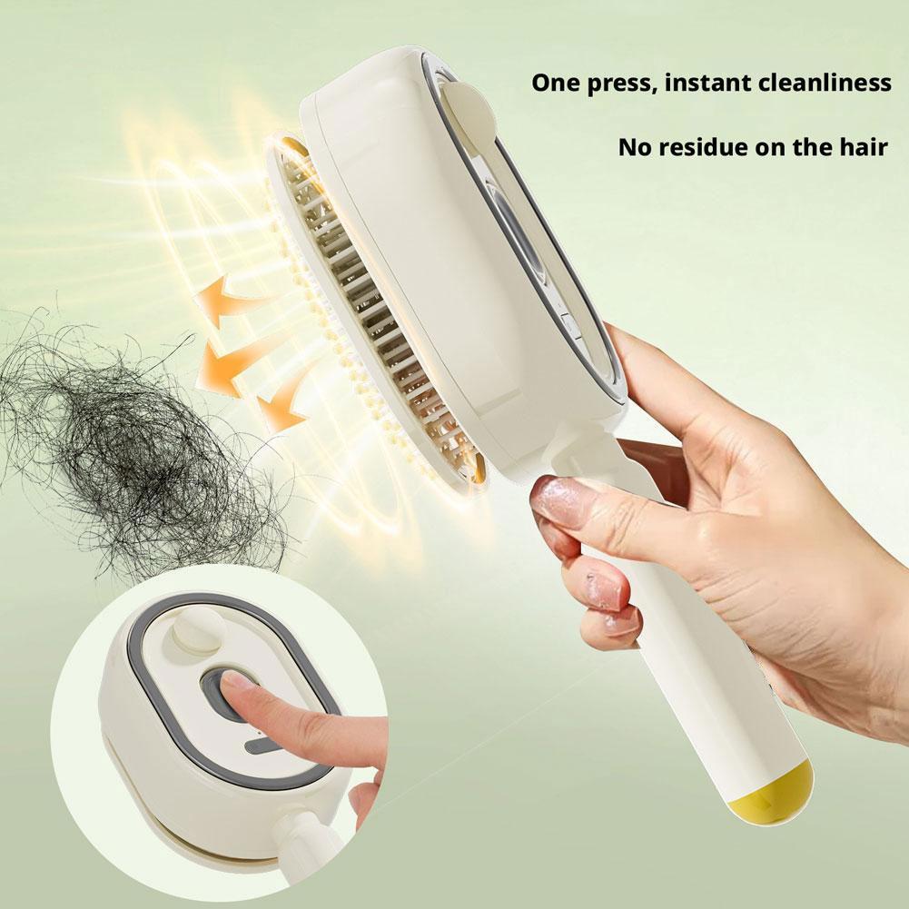 Hair Care Is Self Care - Escova de Cabelo Elétrica com Spray