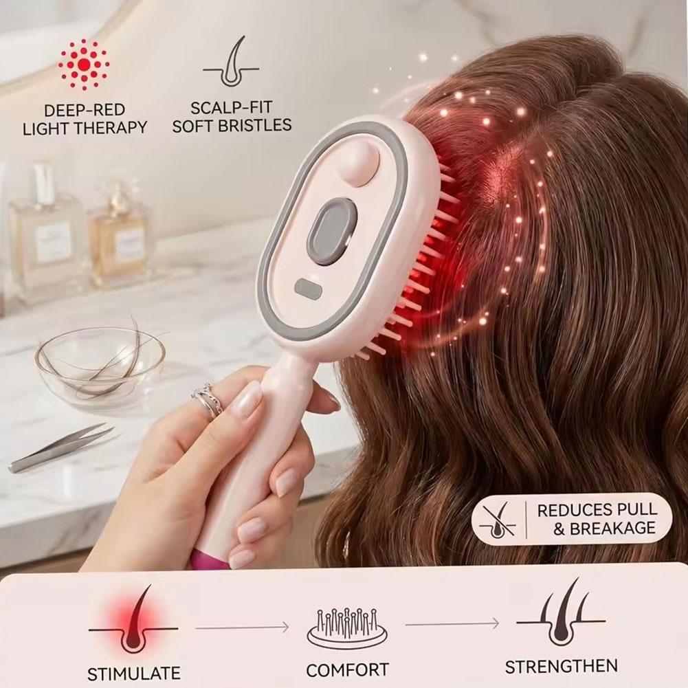 Hair Care Is Self Care - Pente Massageador Elétrico Durável para Cuidados