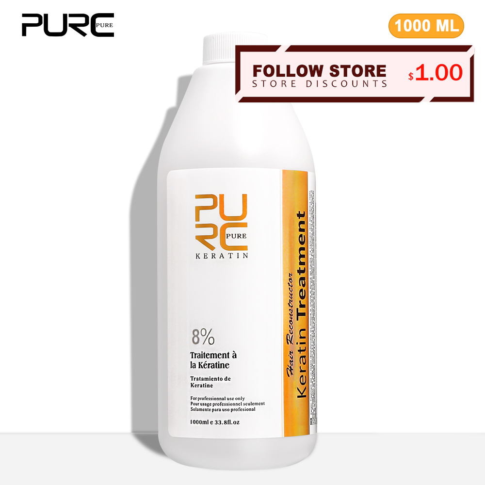 Hair Care With Protein - Purc 8% queratina alisamento tratamento remoção