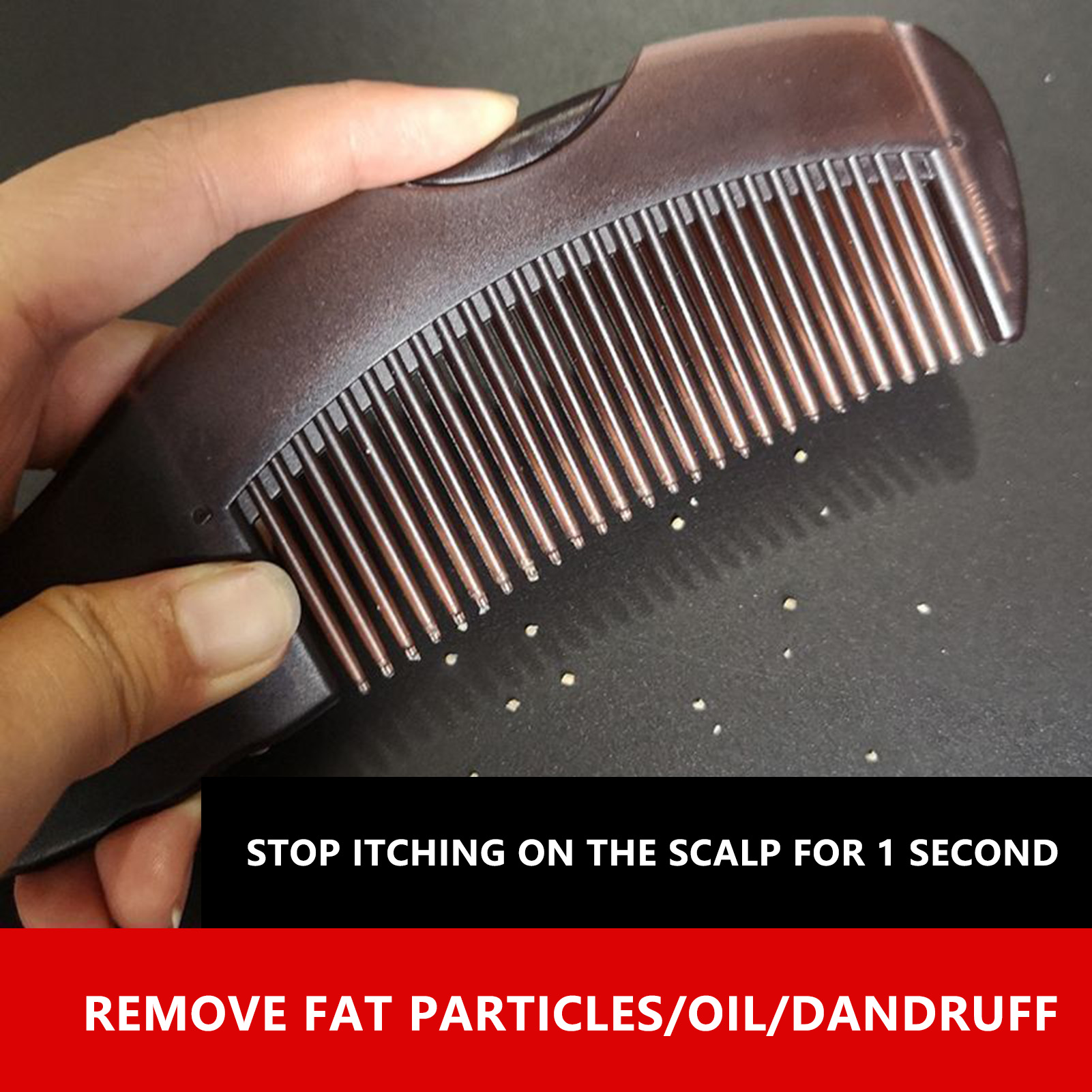 Hair Care Is Self Care - Remoção de caspa pentes de cabelo