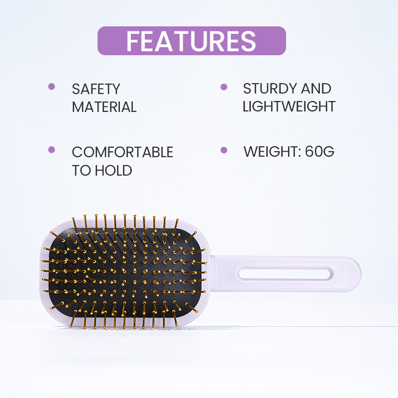 Escova de Cabelo 3D com Almofa - Hair Care Is Self Care avaliação e preço