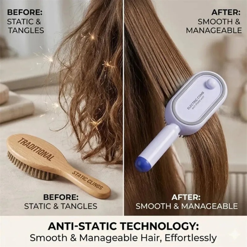 Escova de Massagem Multifuncio - Hair Care Is Self Care avaliação e preço