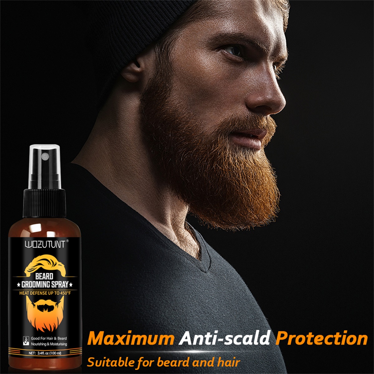 Spray para Cuidado da Barba, P - Hair Care Heat Protectant avaliação e preço