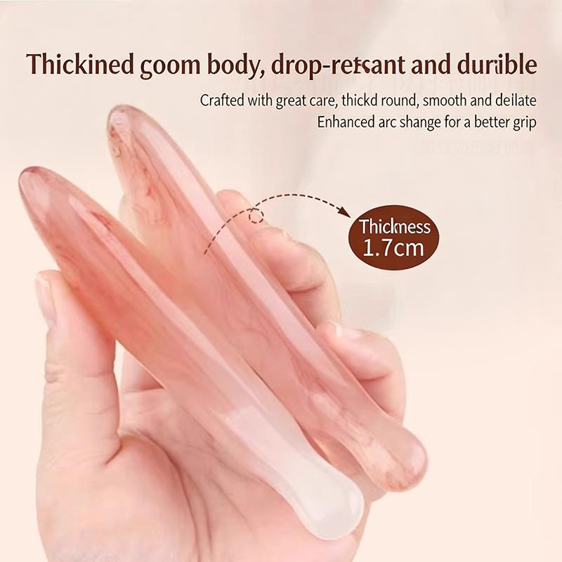 Pente de Massagem Gua Sha em F - Hair Care Is Self Care avaliação e preço