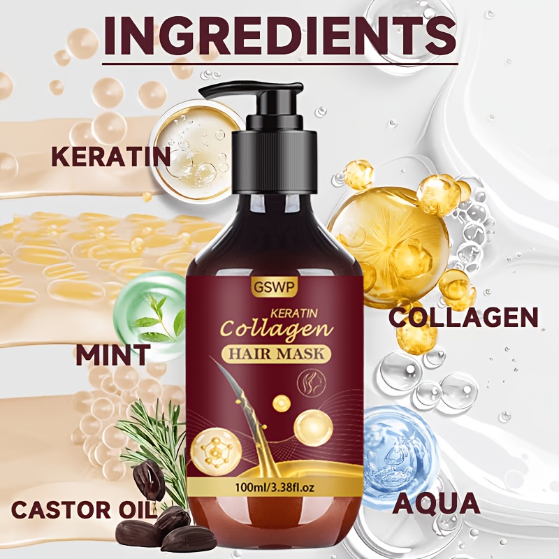 Máscara Capilar de Colágeno e  - Hair Care Heat Protectant avaliação e preço