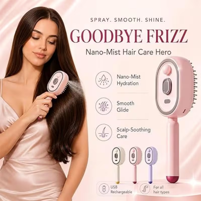 Escova de Massagem Elétrica co - Hair Care Is Self Care avaliação e preço