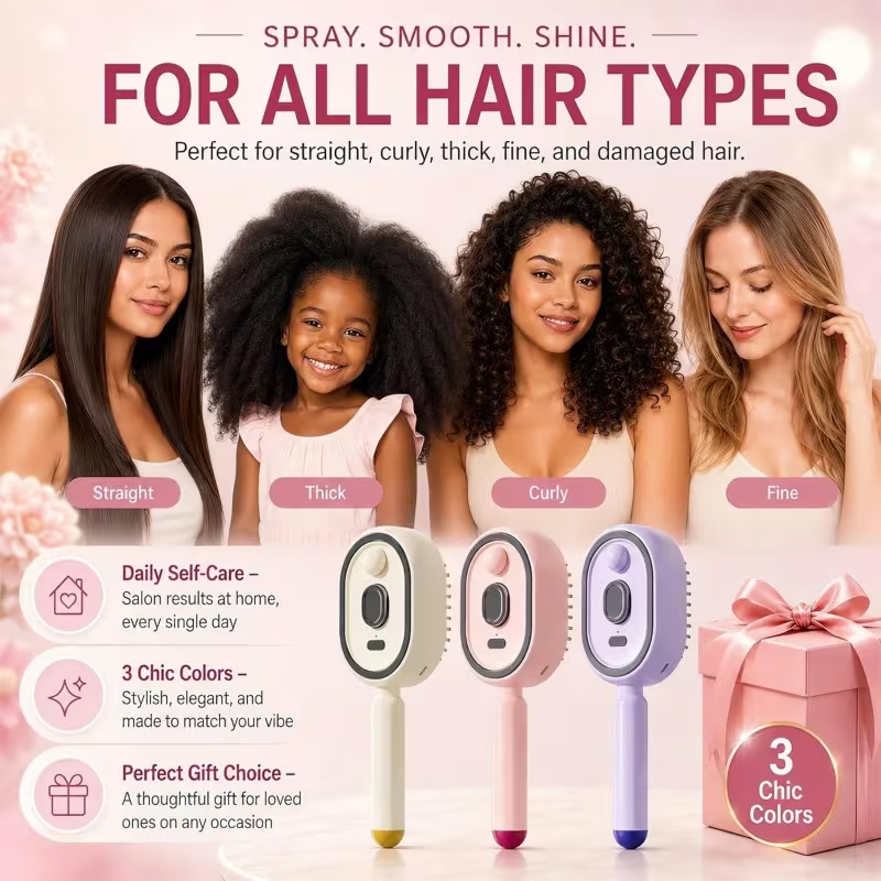 Escova de Massagem Elétrica co - Hair Care Is Self Care avaliação e preço